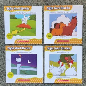 Scholastic Sight Word Stories Set Learning Reading 11 Books Gina Shaw